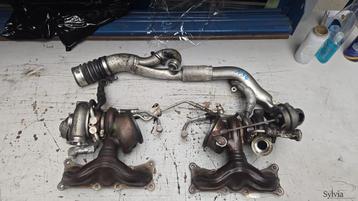 Turboset met spruitstukken N54 BMW 1 / 3 serie E82 E88 E90 E beschikbaar voor biedingen