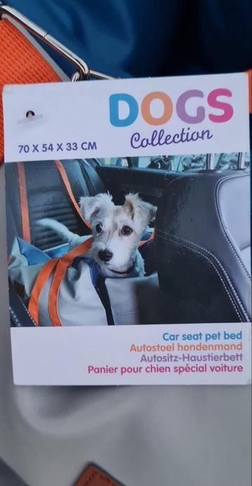 Autostoel hondenmand auto beschikbaar voor biedingen