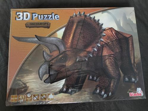 3D puzzel Triceratops NIEUW, Kinderen en Baby's, Speelgoed | Kinderpuzzels, Nieuw, Ophalen of Verzenden