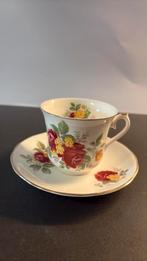 Kop en schotel Royal Osborne - rosetime, Verzamelen, Ophalen of Verzenden, Zo goed als nieuw, Porselein, Kop en/of schotel