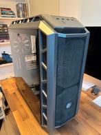 CoolerMaster Case H500P - Goede staat - Incl. RGB NZXT Fans, Computers en Software, Computerbehuizingen, Ophalen, Gebruikt
