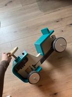 Janod loopauto/tractor hout - Zo goed als nieuw!, Ophalen, Zo goed als nieuw