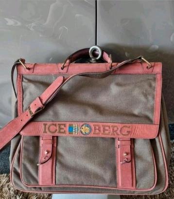 Iceberg laptop/attaché/weekender tas, afm 50 x 47, topstaat. beschikbaar voor biedingen