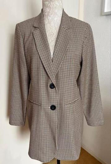 Woman & Co geruit colbert maat 44[dmv] beschikbaar voor biedingen