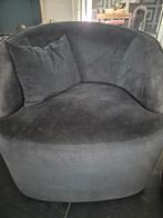 Maison Manon draai Fauteuils 2 stuks zwart, Huis en Inrichting, Fauteuils, Ophalen of Verzenden, Zo goed als nieuw, 50 tot 75 cm