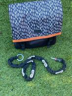 Nette fietstas en insteekslot abus van mn batavus fiets, Ophalen of Verzenden, Zo goed als nieuw