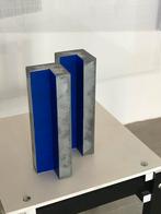 Arno Kortschot, object blauw met zink, Ophalen of Verzenden