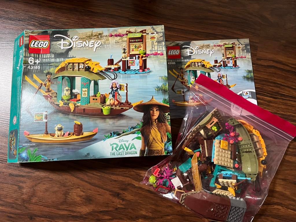 Lego Disney 43185, Ophalen, Zo goed als nieuw, Complete set, Lego