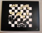 Decoratief magnetisch wandbord met schaakspel, Een of twee spelers, Ophalen of Verzenden, Gebruikt