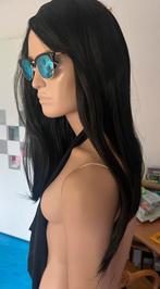 Mooie zwarte pruik, Ophalen of Verzenden, Nieuw, Pruik of Haarverlenging