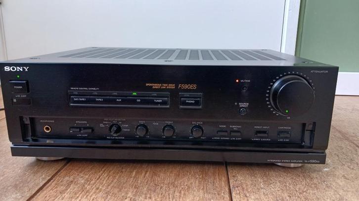 Sony TA-F590ES | ES-serie, Audio, Tv en Foto, Versterkers en Receivers, Zo goed als nieuw, Stereo, 60 tot 120 watt, Sony, Ophalen of Verzenden