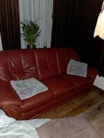 Gratis leren bankstel, Ophalen, Gebruikt, Leer, Modern