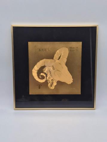 Sterrenbeeld Ram (Aries) Ingelijst Schilderij beschikbaar voor biedingen