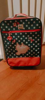 Kinder trolley, koffer, Sieraden, Tassen en Uiterlijk, Koffers, Ophalen of Verzenden, Gebruikt, Hard kunststof, Uitschuifbare handgreep