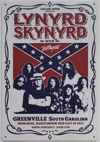 Lynyrd Skynyrd Greenville reclamebord van metaal wandbord, Info@deconoord.nl, Deco Noord, Nieuw, Ophalen of Verzenden