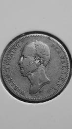 Prachtige 25 cent 1849 Willem III - Zilver, Koning Willem III, Zilver, 25 cent, Ophalen of Verzenden