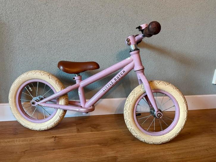 Little Dutch Loopfiets - Roze, Kinderen en Baby's, Speelgoed | Buiten | Voertuigen en Loopfietsen, Gebruikt, Loopfiets, Ophalen