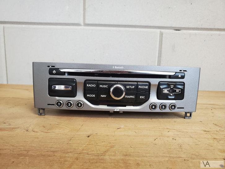 Peugeot 308 2008 - 2013 radio NAVIGATIE rneg 96661987xh €100, Auto-onderdelen, Dashboard en Schakelaars, Peugeot, Gebruikt, Ophalen of Verzenden