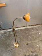 Verstelbare messing lamp, Huis en Inrichting, Ophalen of Verzenden, Zo goed als nieuw, Overige materialen