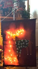 Kerst verlichting wandkleed rendier enz zie fotos !, Diversen, Kerst, Ophalen of Verzenden, Nieuw