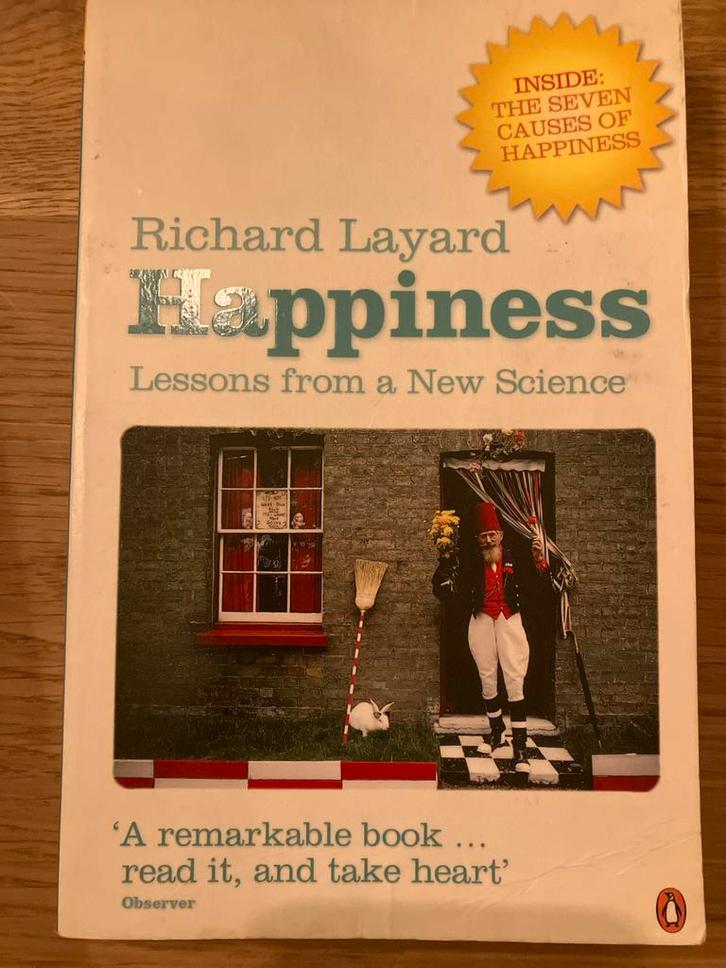 Happiness - Richard Layard, Boeken, Psychologie, Gelezen, Overige onderwerpen, Ophalen of Verzenden