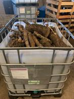 Eiken brandhout - 1 IBC vat, Tuin en Terras, Haardhout, Minder dan 3 m³, Ophalen, Eikenhout, Blokken