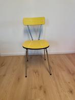 Formica Keukenstoel Jaren 60 - Vintage Design, Gebruikt, Overige kleuren, Ophalen of Verzenden, Eén