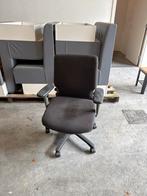 Bruine Bureaustoel - Ergonomisch, Gebruikt, Zwart, Ophalen of Verzenden, Bureaustoel