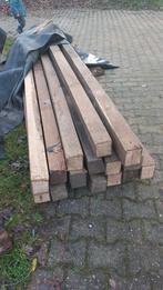 Eiken balken gebint gebinten 13x10 cm ca 4.20m lang, Doe-het-zelf en Verbouw, Ophalen, Eiken, Balk, 50 mm of meer