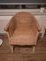 Vintage Rotan Stoel - Zeer Goede Staat!, Huis en Inrichting, Fauteuils, Ophalen, Gebruikt, Riet of Rotan, 50 tot 75 cm