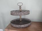 LEUKE OUDE BROCANTE OVALEN ETAGERE, Huis en Inrichting, Woonaccessoires | Etagères, Ophalen of Verzenden, Gebruikt