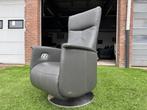 Relax fauteuil Prominent Toscana grijs leer design stoel, Huis en Inrichting, Fauteuils, Ophalen, Prominent, Geen, Pahest@hotmail.nl