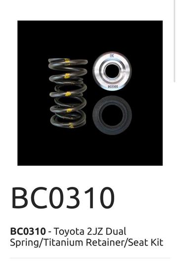 Toyota 2JZ Spring/Titanium Retainer/Seal Kit beschikbaar voor biedingen