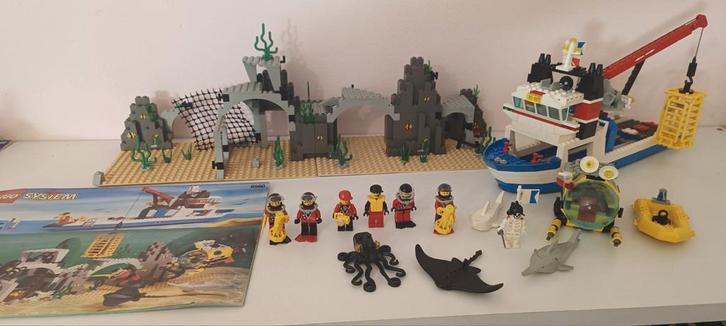 Lego 6560 diving expedition Explorer Compleet & Nette Staat!, Kinderen en Baby's, Speelgoed | Duplo en Lego, Zo goed als nieuw