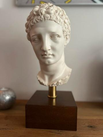 Hermes van Praxiteles, kop.. composiet by Giannelli, gaaf. beschikbaar voor biedingen