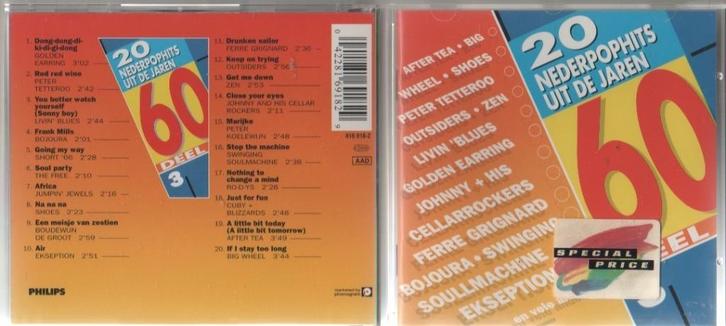 CD: 20 Nederpophits uit de jaren 60 - Volume 03, Cd's en Dvd's, Cd's | Verzamelalbums, Zo goed als nieuw, Pop, Ophalen of Verzenden