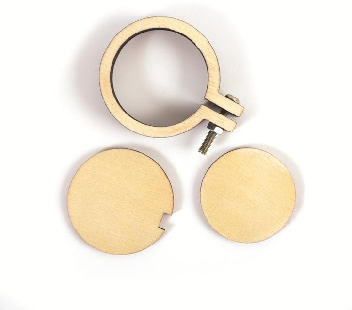 Graine Creative mini borduurring Ø 4 cm, Hobby en Vrije tijd, Borduren en Borduurmachines, Nieuw, Onderdeel of Toebehoren, Handborduren