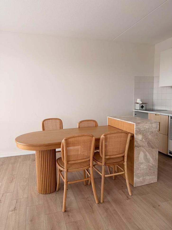 maison du monde tafeleiland met stoel, Huis en Inrichting, Tafels | Eettafels, Rechthoekig, Ophalen of Verzenden