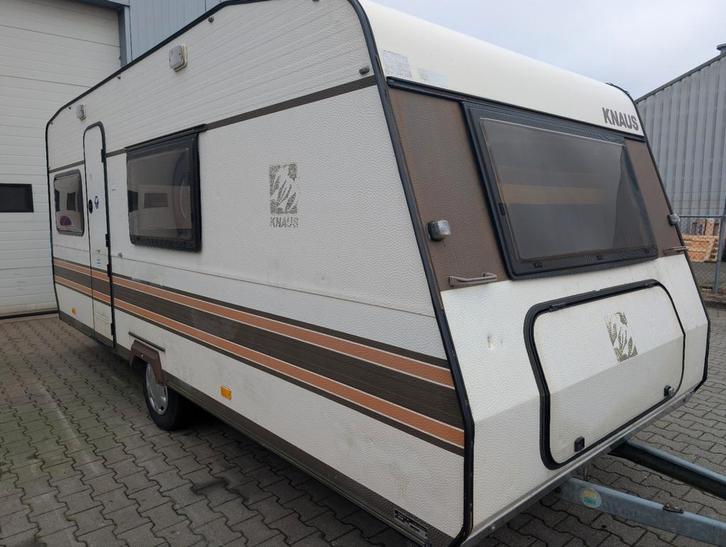 Knaus sudwind voor hobby/bier keet/opknapper, Caravans en Kamperen, Caravans, Particulier, tot en met 5, 750 - 1000 kg, Treinzit