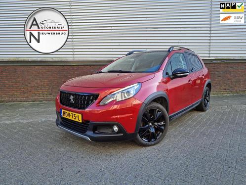 Peugeot 2008 1.2 PureTech GT-line Automaat cruisecontrol pan, Auto's, Peugeot, Bedrijf, Te koop, ABS, Achteruitrijcamera, Airbags