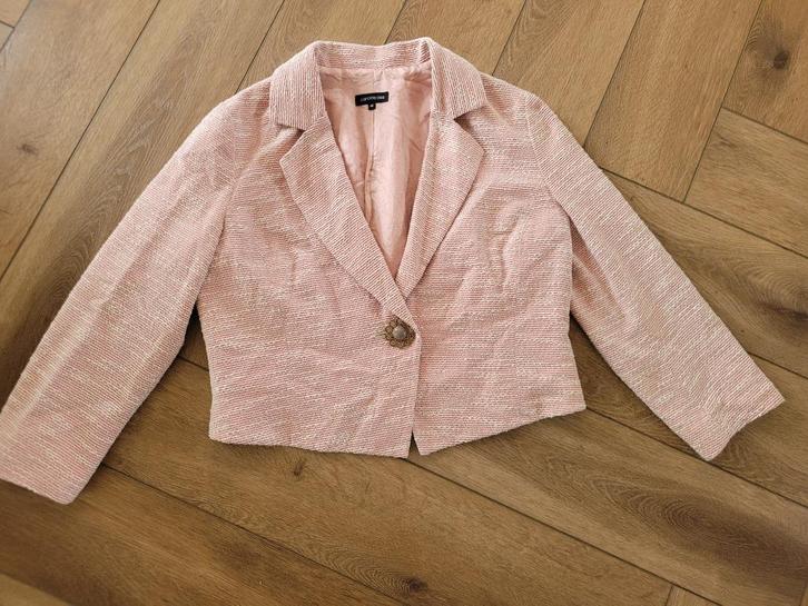 Super leuk jasje van Caroline Biss, maat 40, Kleding | Dames, Jasjes, Kostuums en Pakken, Zo goed als nieuw, Jasje, Maat 38/40 (M)