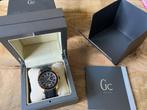 Gc 35502G horloge heren, Leer, Staal, Polshorloge, Zo goed als nieuw