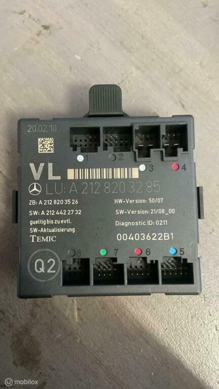 Deur module Mercedes E-klasse Estate S212  A 212 820 32 85, Auto-onderdelen, Elektronica en Kabels, Mercedes-Benz, Gebruikt, Ophalen of Verzenden