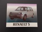 Renault 5 - Instructieboekje, Verzenden