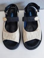 Wolky Sandalen maat 40, Wolky, Geel, Zo goed als nieuw, Sandalen of Muiltjes