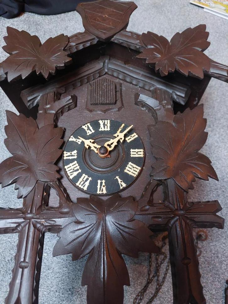 Oude Koekoeksklok - Opknapper, Antiek en Kunst, Antiek | Klokken, Ophalen of Verzenden