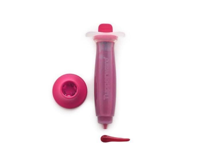 Decopen roze Tupperware, Huis en Inrichting, Keuken | Tupperware, Zo goed als nieuw, Overige typen, Blauw, Ophalen