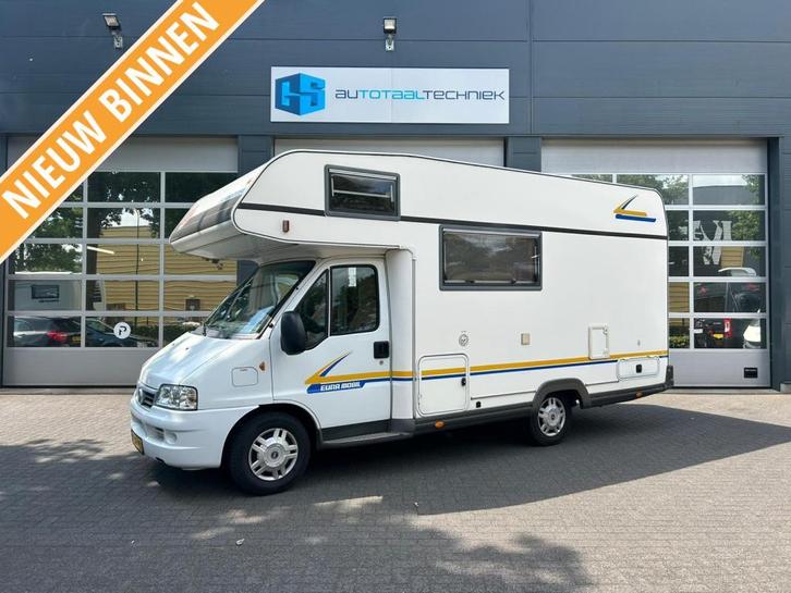 Eura Mobil Sport Fiat Ducato, Caravans en Kamperen, Campers, Bedrijf, tot en met 4, Eura Mobil, Diesel, Handgeschakeld, Rondzit