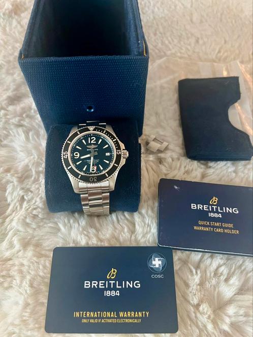 Breitling Superocean 42mm, Sieraden, Tassen en Uiterlijk, Horloges | Heren, Zo goed als nieuw, Polshorloge, Breitling, Staal, Staal