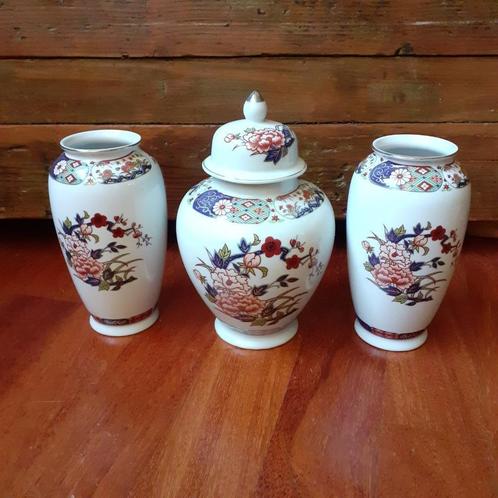 Kaststel vazen chinees porselein vaas Imari gemberpot, Antiek en Kunst, Curiosa en Brocante, Ophalen of Verzenden